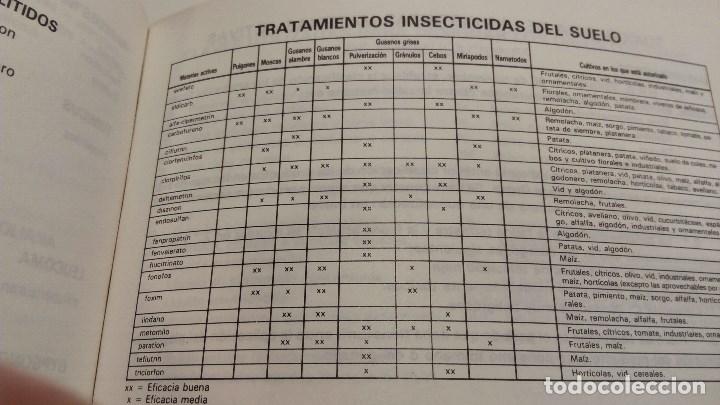 Libros de segunda mano: MANUAL DE PRODUCTOS FITOSANITARIOS 1990 - Foto 6