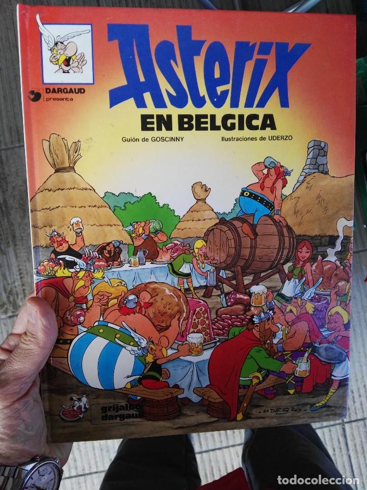 Libros de segunda mano: Libro. Asterix. En belgica. Tapa dura - Foto 1
