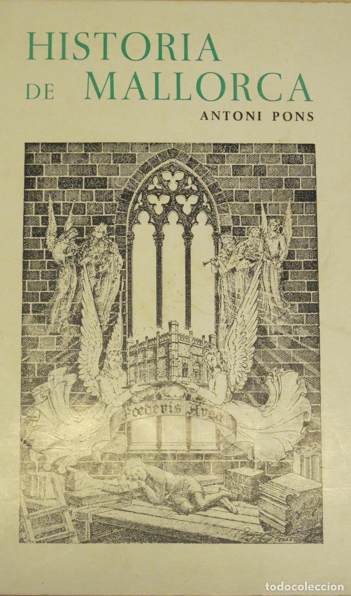 Libros de segunda mano: Historia de Mallorca. Antoni Pons. Tomo VI - Foto 1