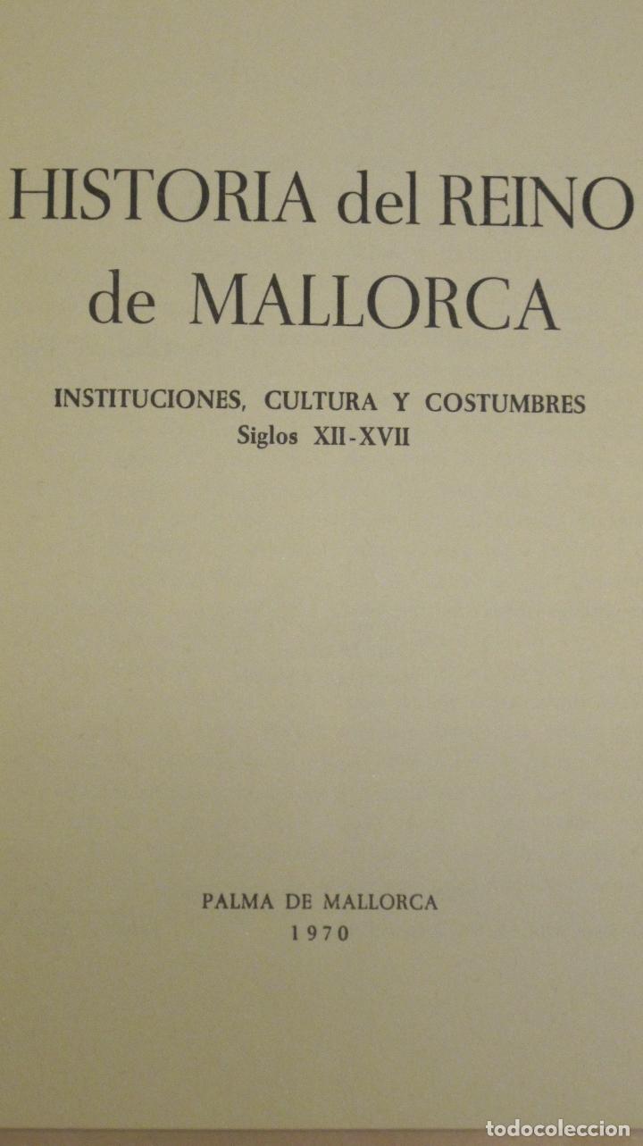 Libros de segunda mano: Historia de Mallorca. Antoni Pons. Tomo VI - Foto 2