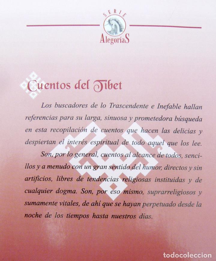 Libros de segunda mano: CUENTOS DEL TIBET / R. CALLE / ED. SIRIO 1998 / 1&ordf; ED. - Foto 5