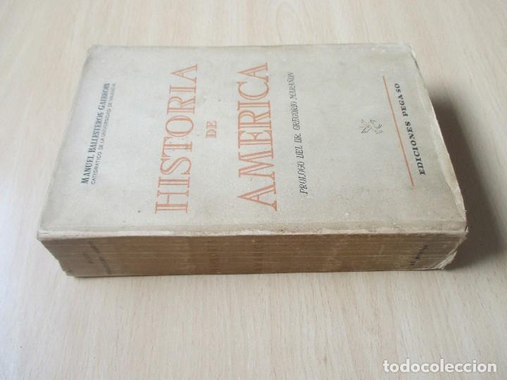 Libros de segunda mano: Historia de Am&eacute;rica, de Manuel Ballesteros Gaibrois - Foto 2