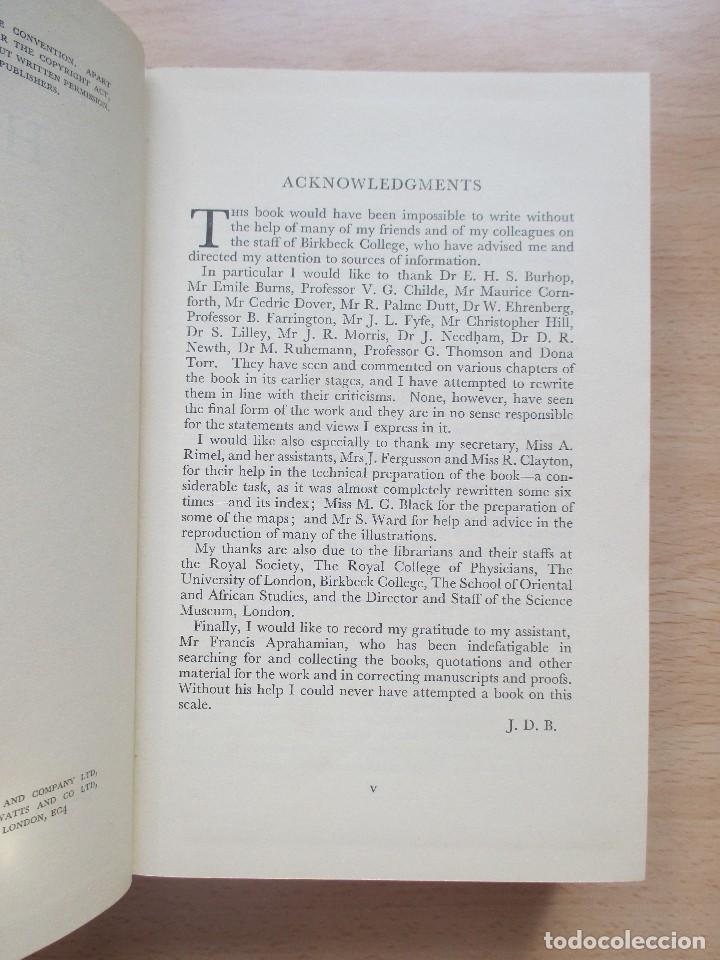 Libros de segunda mano: Science in History, by J.D. Bernal - Foto 4