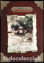Libros de segunda mano: LA PERLA DEL RIO ROJO - EMILIO SALGARI - - Foto 1