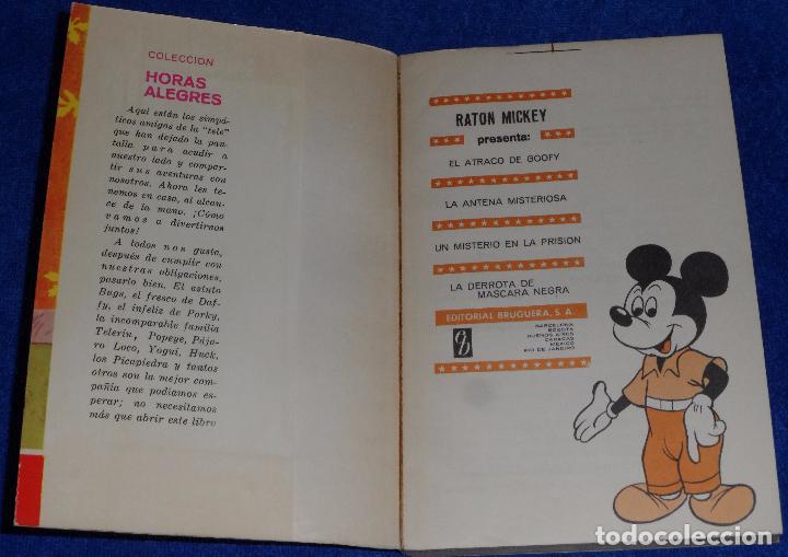 Libros de segunda mano: Mickey - Horas Alegres (1&ordf; edici&oacute;n 1967) - Foto 2