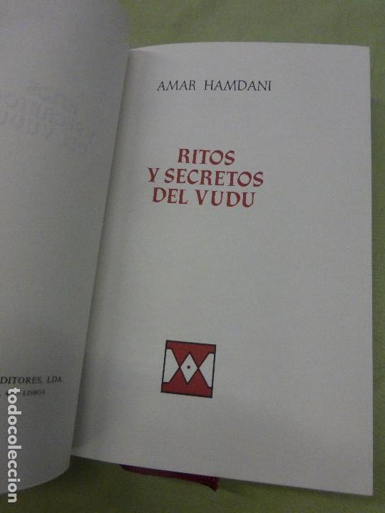 Libros de segunda mano: Ritos y secretos del Vud&uacute; - Hamdani, Amar - Foto 3