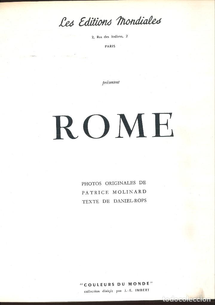 Libros de segunda mano: ROME. Daniel-Rops - Foto 1