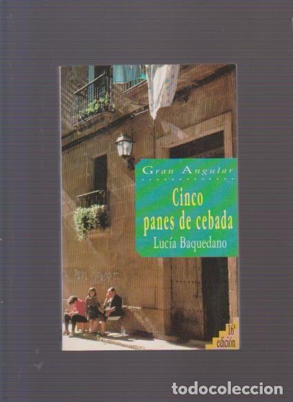 Libros de segunda mano: CINCO PANES DE CEBADA - LUCIA BAQUEDANO - S M EDITORIAL 1993 - Foto 1