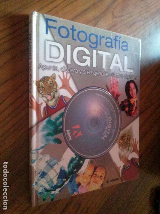 Gebrauchte B&uuml;cher: FOTOGRAF&Iacute;A DIGITAL RBA.MOLINO. TAPA DURA. CON CD. BUEN ESTADO. RARO emm a