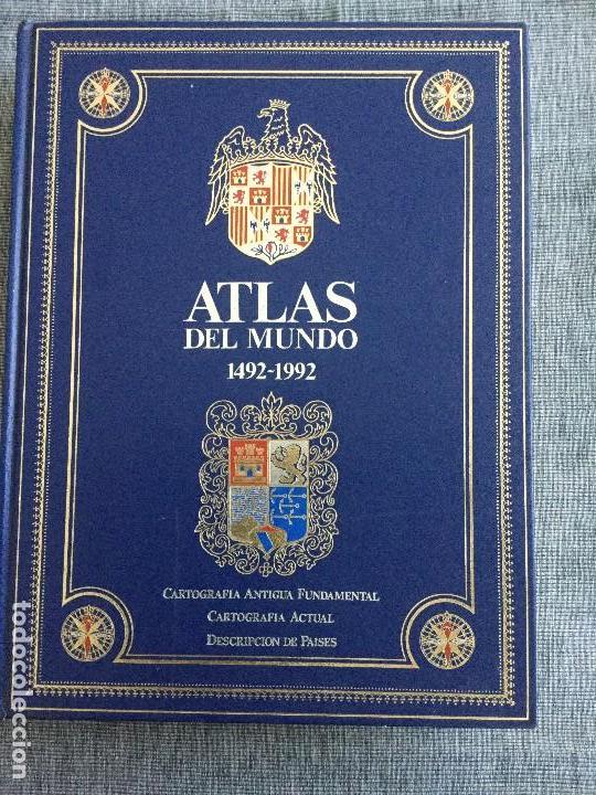 Libros de segunda mano: Atlas del Mundo, 1492-1992. - Foto 1