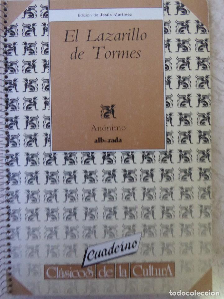 Libros de segunda mano: EL LAZARILLO DE TORMES. LIBRETA DE TRABAJO - Foto 1