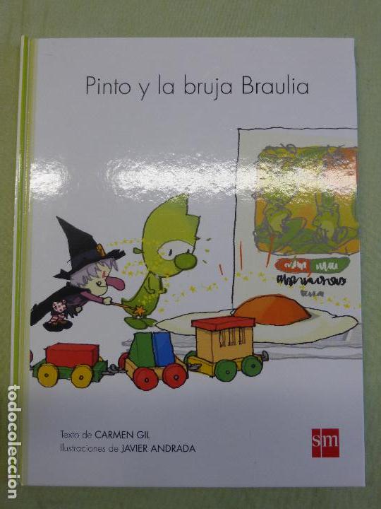 Libros de segunda mano: PINTO Y LA BRUJA BRAULIA - CARMEN GIL - EDICIONES SM - Foto 1