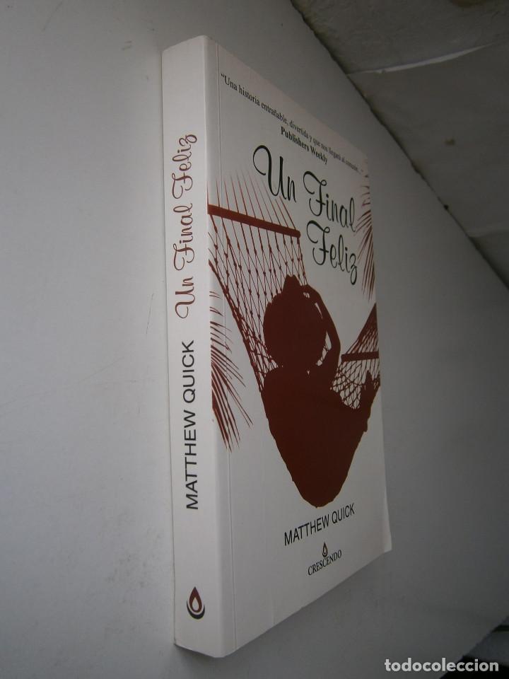 Libros de segunda mano: UN FINAL FELIZ Matthew Quick ViaMagna 1 edicion 2008 EC - Foto 3