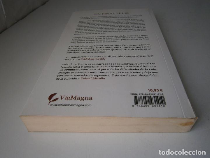 Libros de segunda mano: UN FINAL FELIZ Matthew Quick ViaMagna 1 edicion 2008 EC - Foto 6