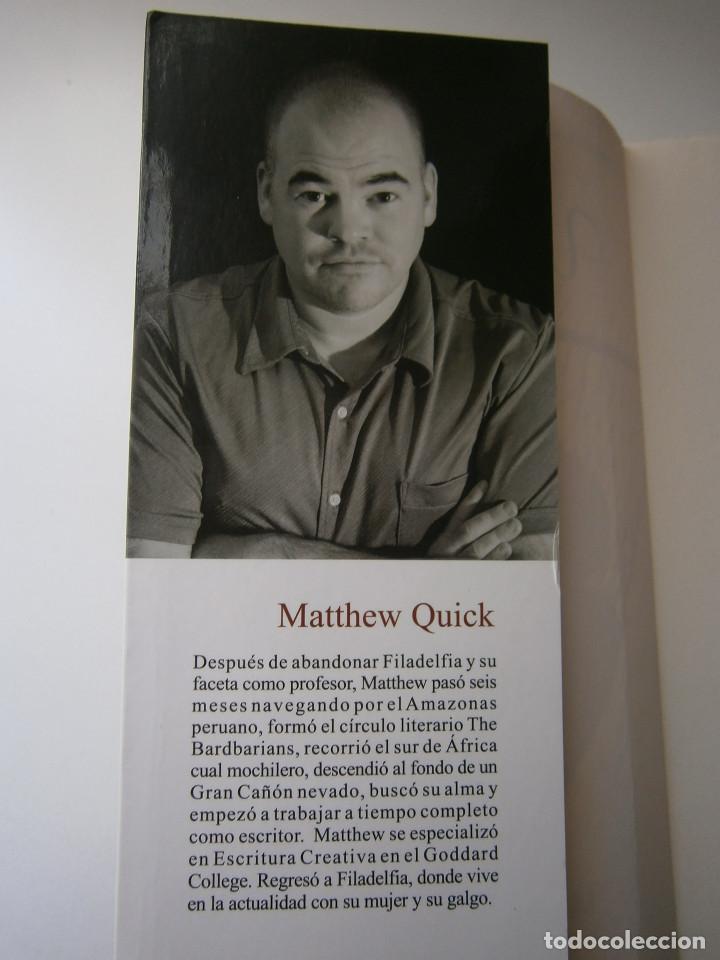 Libros de segunda mano: UN FINAL FELIZ Matthew Quick ViaMagna 1 edicion 2008 EC - Foto 8