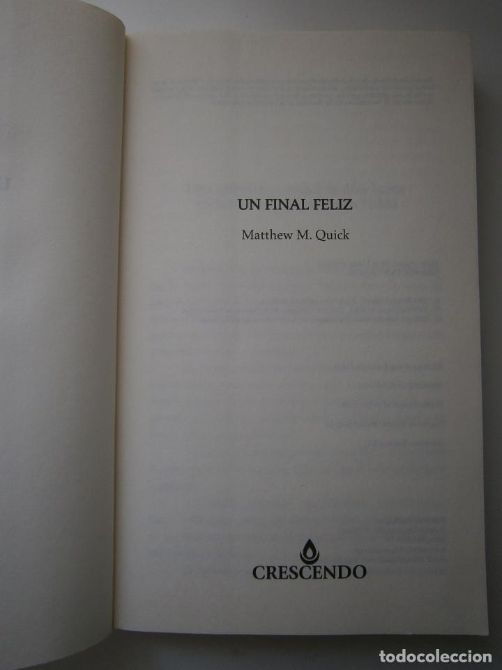 Libros de segunda mano: UN FINAL FELIZ Matthew Quick ViaMagna 1 edicion 2008 EC - Foto 9