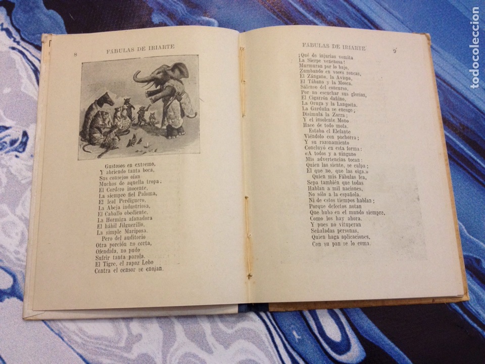 Libros de segunda mano: Fabulas de Iriarte. Sopena. 1945 - Foto 2