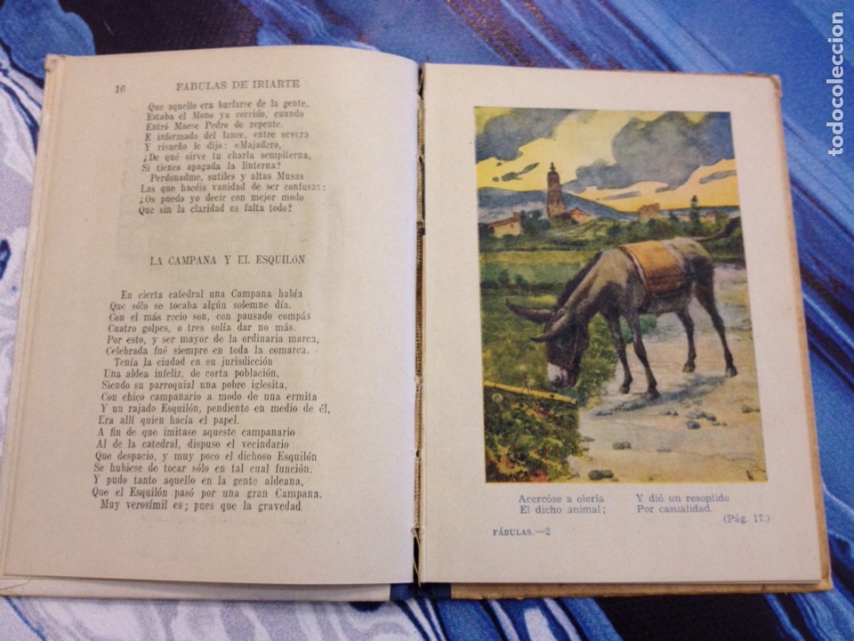 Libros de segunda mano: Fabulas de Iriarte. Sopena. 1945 - Foto 3
