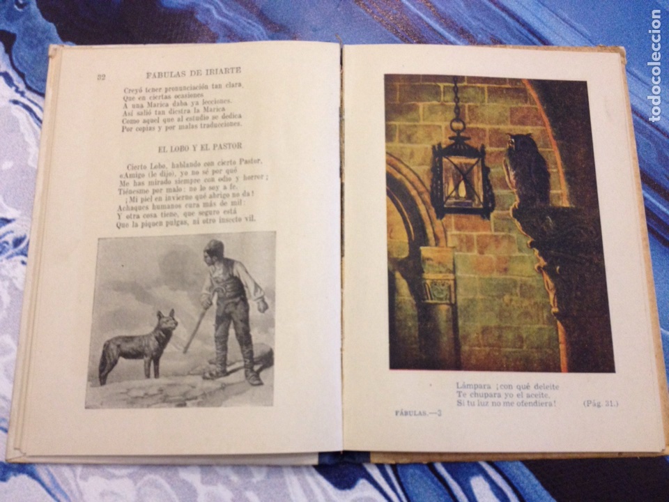Libros de segunda mano: Fabulas de Iriarte. Sopena. 1945 - Foto 4
