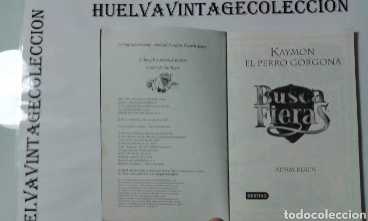 Libros de segunda mano: Busca fieras, kaymon el perro gorgona - Foto 2