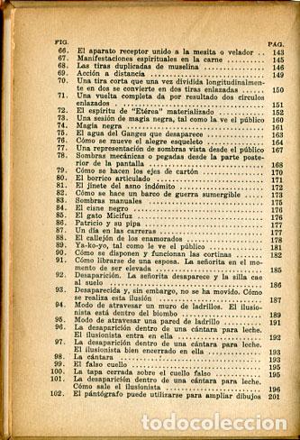 Libros de segunda mano: 1950: Magia de Sal&oacute;n - Foto 4