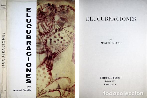 Libros de segunda mano: VALD&Eacute;S, Manuel.  Elucubraciones.  1969. - Foto 1