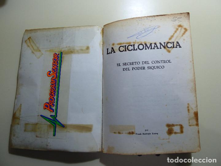 Libros de segunda mano: LA CICLOMANCIA - FRANK R. YOUNG - Foto 2