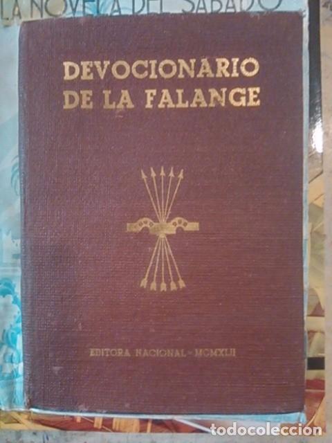 Libros de segunda mano: DEVOCIONARIO DE LA FALANGE (Madrid, 1942)
