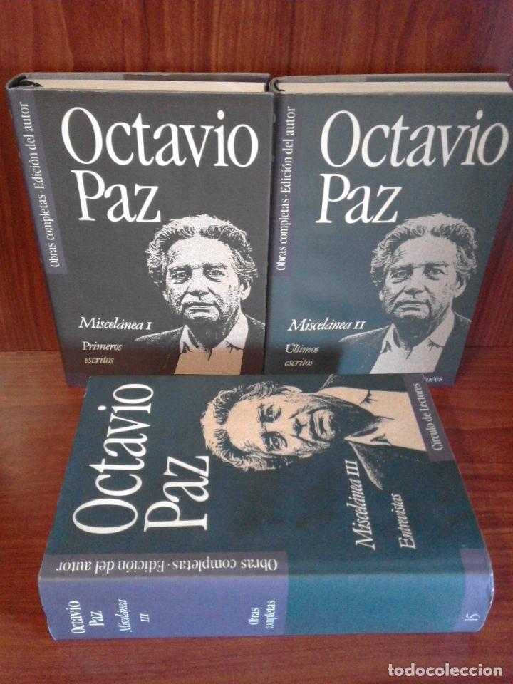 Octavio Paz – Obras Completas En 15 Volúmenes – - Comprar En ...