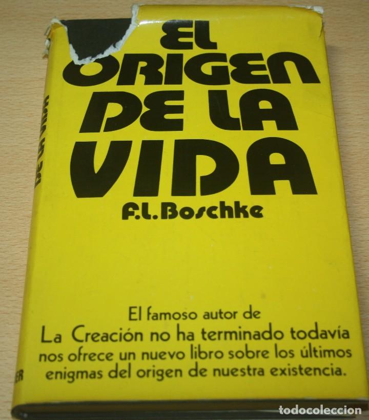 Libros de segunda mano: El origen de la vida &ndash; F. L. Boschke - Foto 1