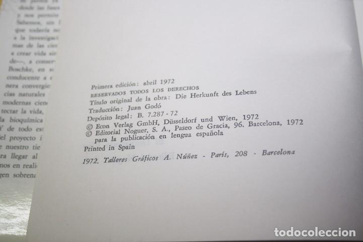 Libros de segunda mano: El origen de la vida &ndash; F. L. Boschke - Foto 4