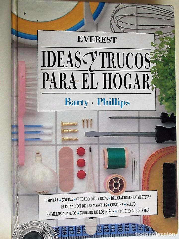 Libros de segunda mano: Ideas y Trucos para el hogar de Barty-Phillips. Everest. - Foto 1