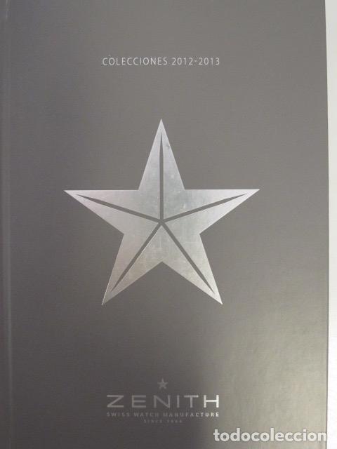 Libros de segunda mano: Zenith Swiss Watch. Cat&aacute;logo relojes, colecciones 2012-2013 - Foto 1
