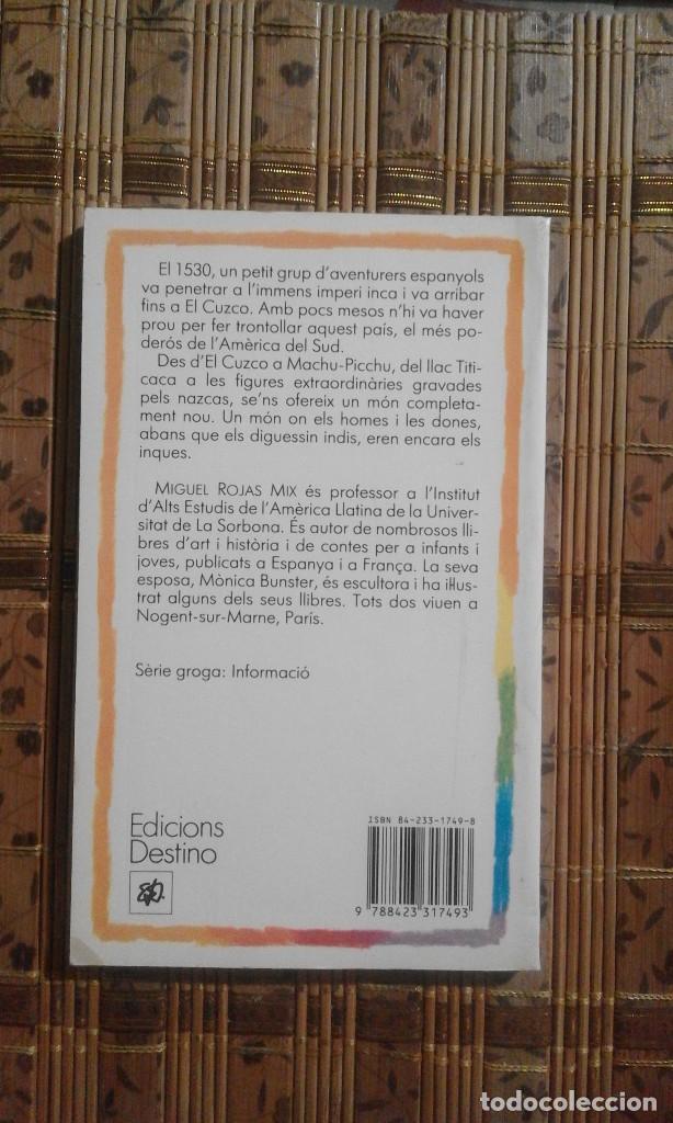 Libros de segunda mano: Els Inques - Miguel Rojas Mix - en catal&agrave; - Foto 2