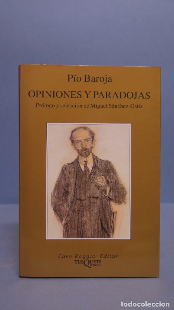 Libros de segunda mano: OPINIONES Y PARADOJAS. PIO BAROJA - Foto 1