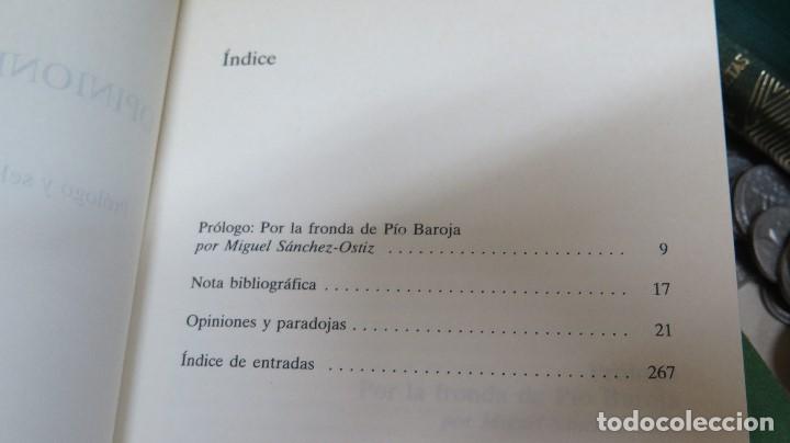 Libros de segunda mano: OPINIONES Y PARADOJAS. PIO BAROJA - Foto 2