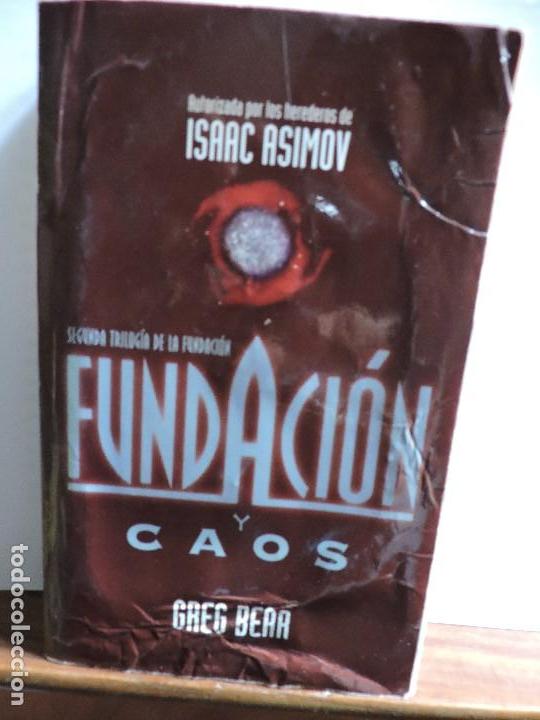 Libros de segunda mano: Fundaci&oacute;n y Caos. BEAR, Greg. Ed. punto de lectura. Espa&ntilde;a 2000 - Foto 1