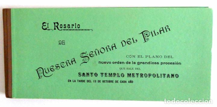 Libros de segunda mano: LIBRO ROSARIO CRISTAL VIRGEN PILAR ZARAGOZA.JOSE NASARRE MARIANO SALAS.EDICION FACSIMIL LIMITADA