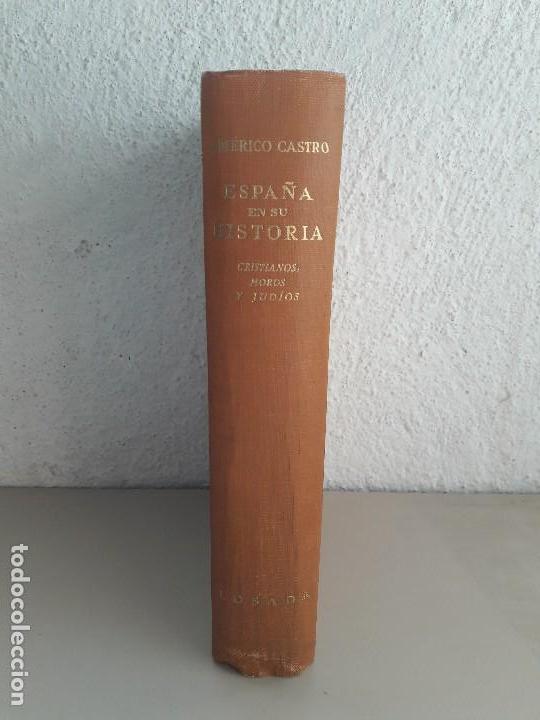 Libros de segunda mano: ESPA&Ntilde;A EN SU HISTORIA. AM&Eacute;RICO CASTRO - Foto 1