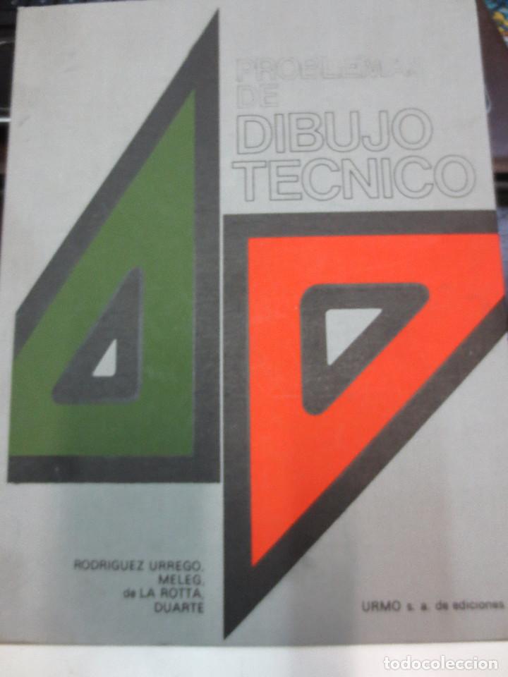 Libros de segunda mano: PROBLEMAS DE DIBUJO TECNICO VV.AA EDIT URMO A&Ntilde;O 1975 - Foto 1