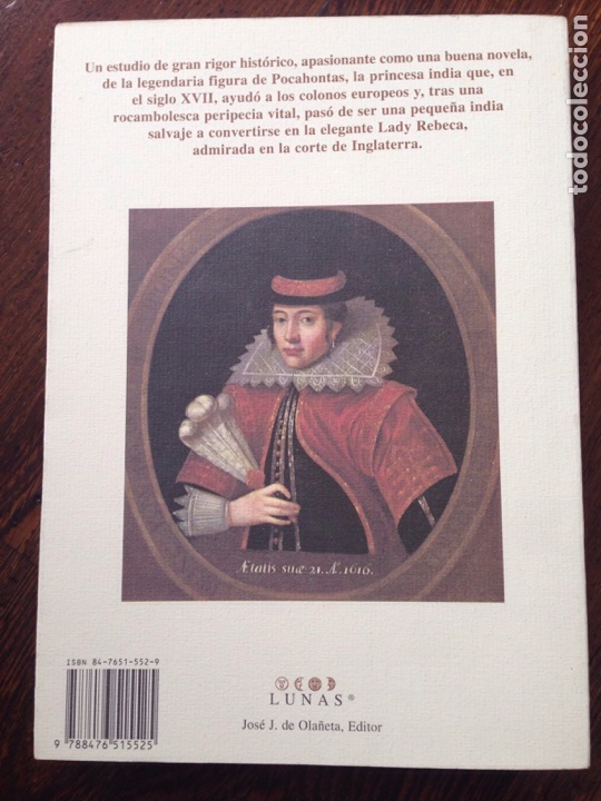 Libros de segunda mano: Libro Pocahontas. Grace Steele Woodward. - Foto 2