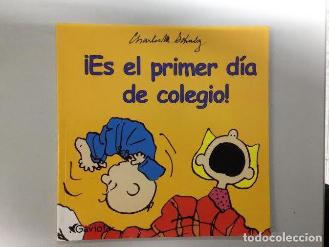 Libros de segunda mano: ES EL PRIMER DIA DE COLEGIO - EDITORIAL GAVIOTA - SNOOPY - Foto 1
