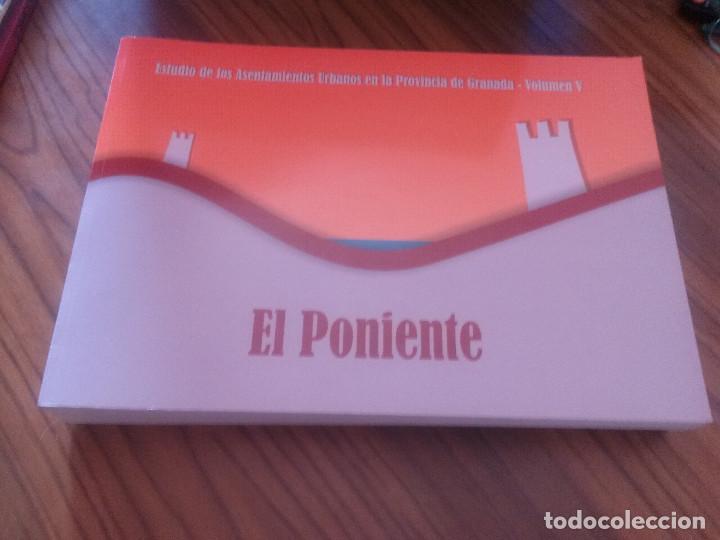Second hand books: ESTUDIO DE LOS ASENTAMIENTOS URBANOS EN LA PROVINCIA DE GRANADA. VOLUMEN V. PONIENTE. RAR&Iacute;SIMO