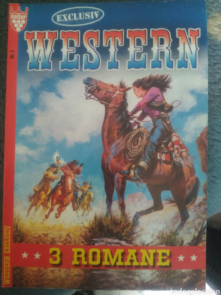 Libros de segunda mano: Western 3 Romane,ed:kelter - Foto 1