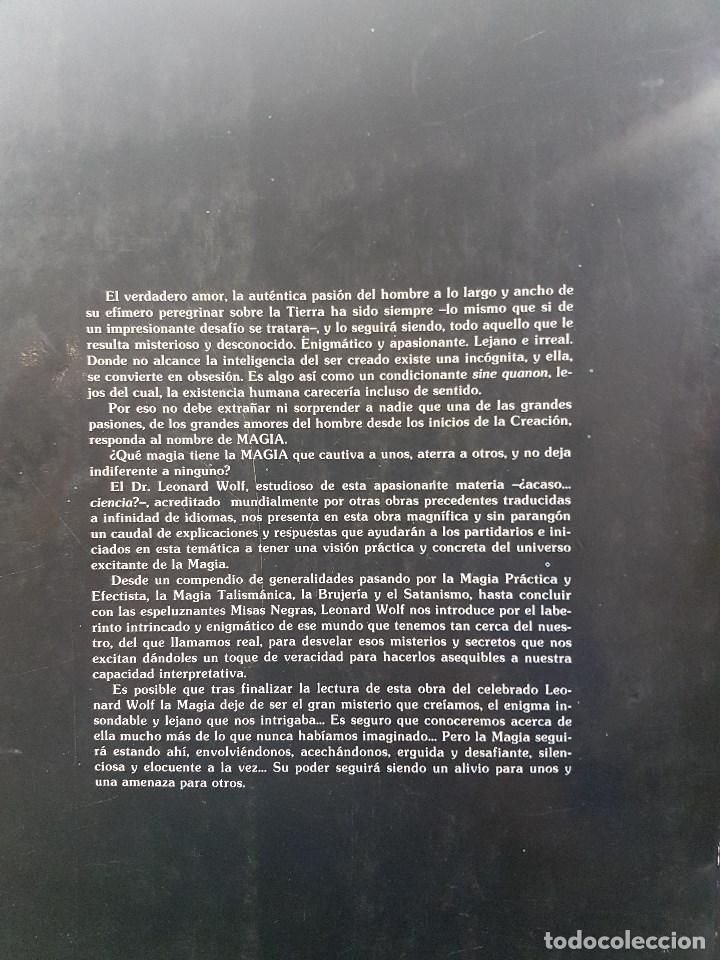 Libros de segunda mano: EL PODER DE LA MAGIA,DR.LEONARD WOLF - Foto 2