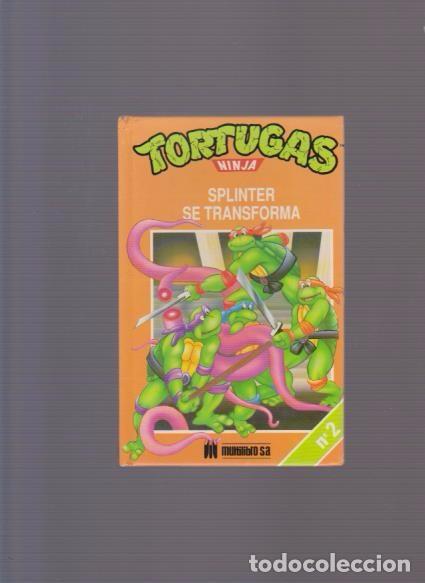 Libros de segunda mano: TORTUGAS NINJA - SPLINTER SE TRANSFORMA - EDITORIAL PARRAMON 1991 / ILUSTRADO - Foto 1