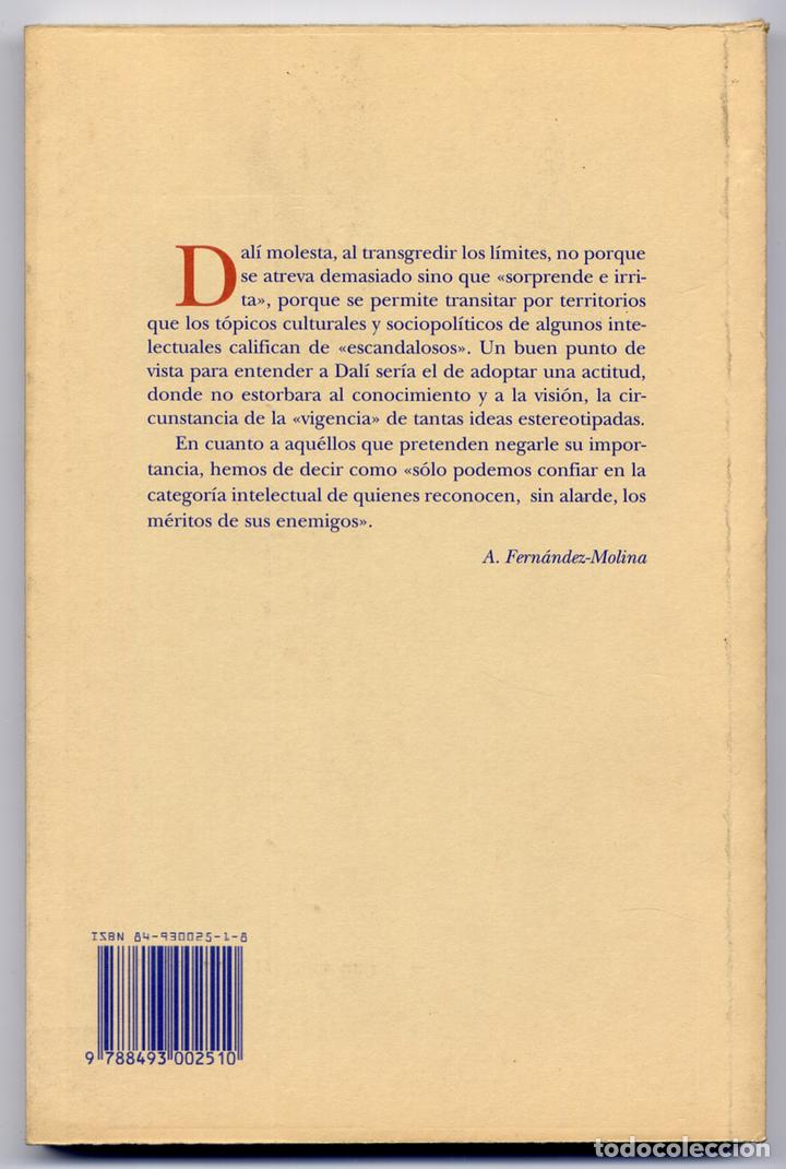Libros de segunda mano: FERN&Aacute;NDEZ MOLINA, Antonio.  Dal&iacute;. Testimonios y enigmas.  1998. - Foto 2