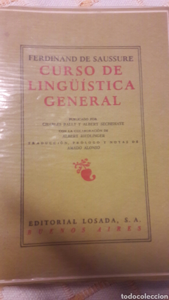 Libros de segunda mano: Saussure. Curso de ling&uuml;&iacute;stica general. - Foto 1