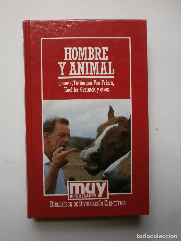 Libros de segunda mano: HOMBRE Y ANIMAL -VARIOS AUTORES - Foto 1