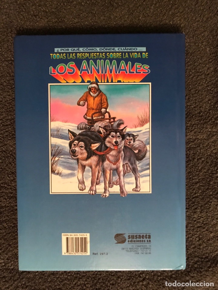 Libros de segunda mano: Libro. LOS ANIMALES (a.1993) - Foto 2